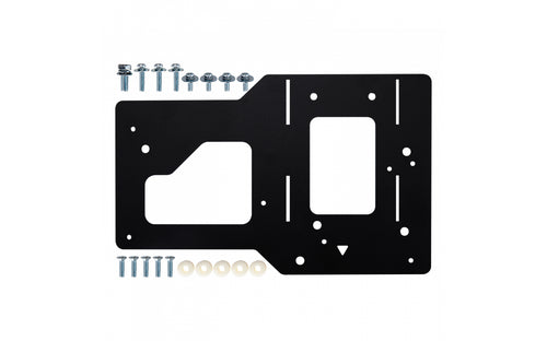Monitor Mounting Adapter Plate Viewsonic Easy Installation Durable Black Finish
