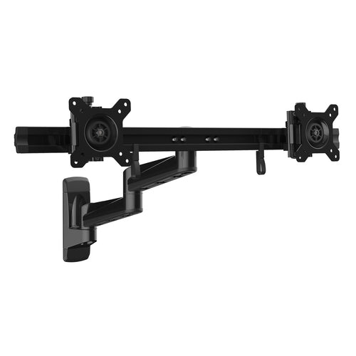 Dual Monitor Mount StarTech.com ARMDUALWALL Supports 2 x 24-Inch Displays VESA 75x75mm 100x100mm