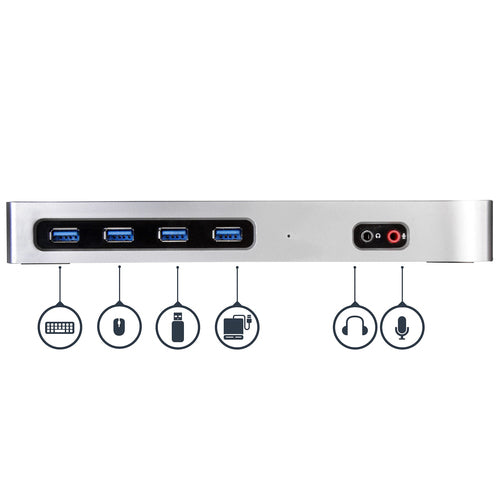 StarTech.com DK30A2DH laptop dock/port replicator