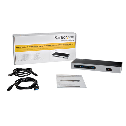 StarTech.com DK30A2DH laptop dock/port replicator