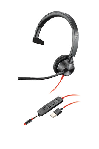HP Poly Blackwire 3315 USB-A Headset