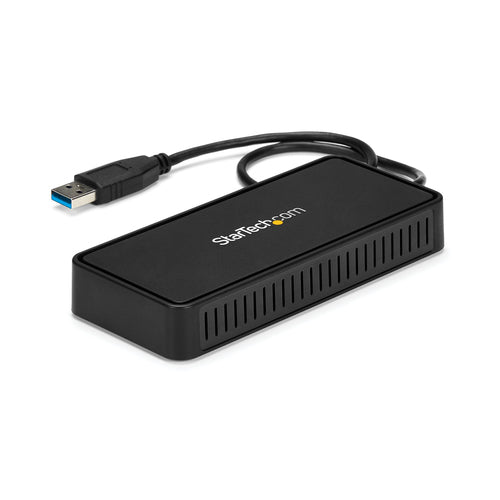 USB 3.0 Mini Dock Dual Monitor Docking Station 4K 60Hz DisplayPort Gigabit Ethernet
