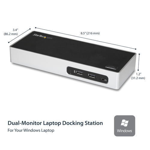 StarTech.com DK30ADD laptop dock/port replicator