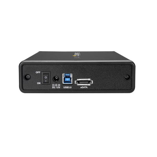 StarTech.com S351BMU33ET 3.5" SATA Hard Drive Enclosure - USB 3.0, eSATA, Hot-Swap