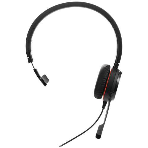 Jabra Evolve 20SE MS Mono Wired Headset for Office/Call Center - 150-7000Hz Frequency Range, Lightweight 142g Design