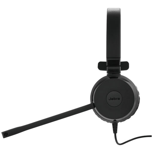 Jabra Evolve 20SE MS Mono Wired Headset for Office/Call Center - 150-7000Hz Frequency Range, Lightweight 142g Design