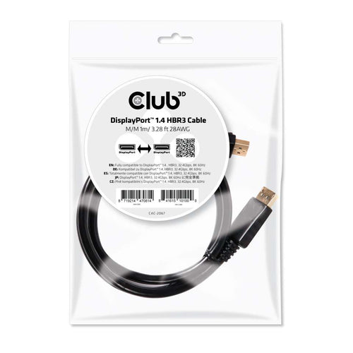 CLUB3D CAC-2067 DisplayPort cable