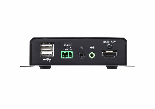 AV Extender 4096x2160 100m Wired Receiver HDCP Black