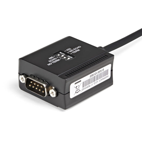 USB to RS422/485 Cable Adapter StarTech.com 1.8m DB9 Male USB-A Female COM Retention
