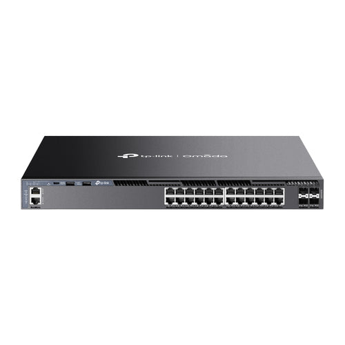 TP-Link Omada 24-Port Gigabit Switch L3 Managed Rack Mount 10G Slots