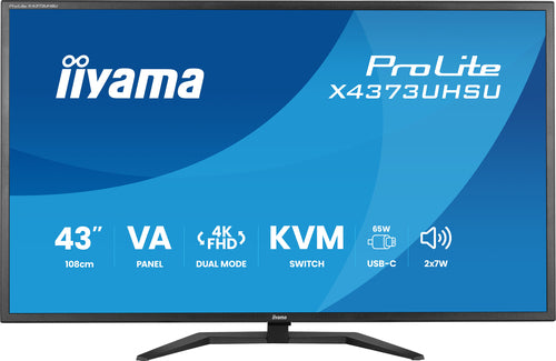 iiyama ProLite X4373UHSU-B2 computer monitor