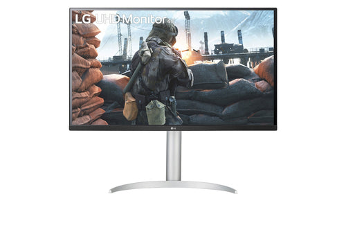 LG 27BP55U-B 27" 4K Ultra HD LED Monitor - Silver