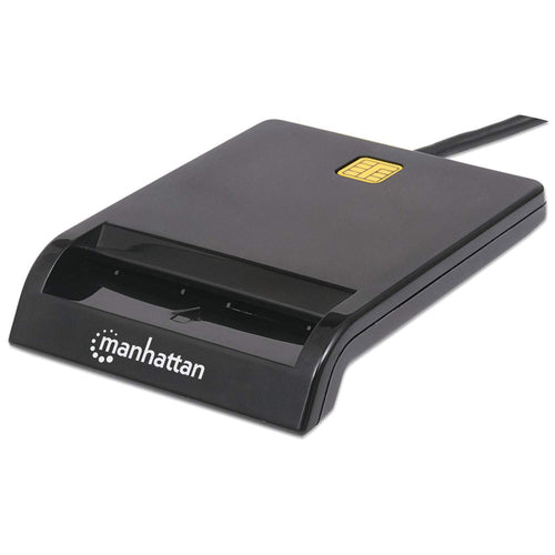 Smart Card Reader Manhattan 102049 USB-A 12Mbps External Windows Mac