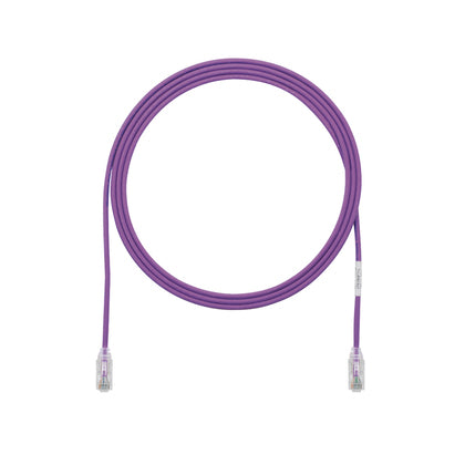 Cat6 Networking Cable 5ft U/UTP RJ-45 Violet Panduit
