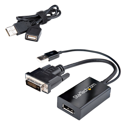 DVI to DisplayPort Adapter 1920x1200 StarTech 0.254m