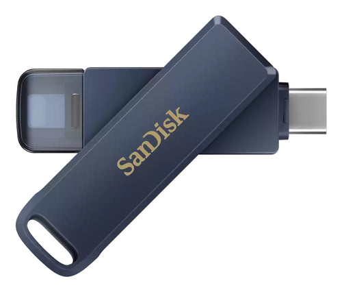 USB Flash Drive SanDisk iXpand 256GB USB Type-C/Lightning 90 MB/s Swivel - SDIXD0N-256G-GN6NE
