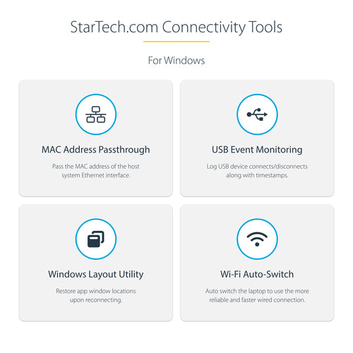 StarTech.com DKT31CVHPD3 laptop dock/port replicator