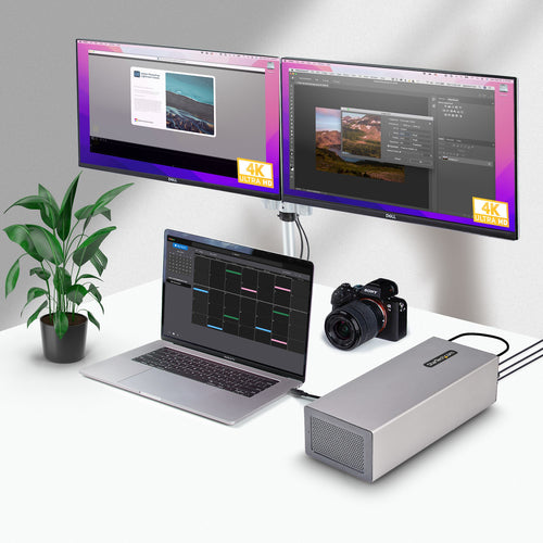 Thunderbolt 3 PCIe Expansion Chassis Dual Slot 8K Output for Laptops