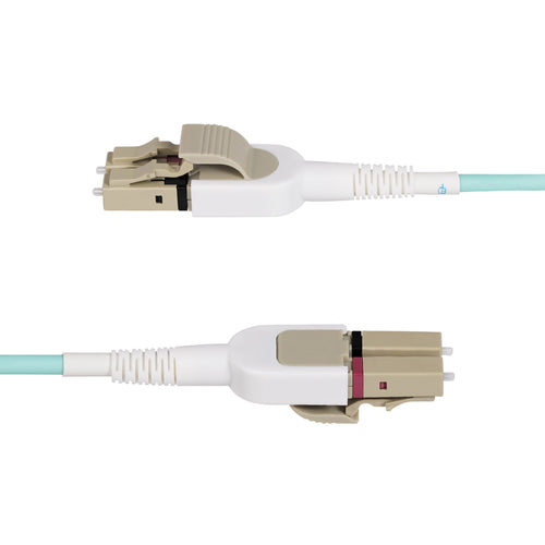 5m OM4 Fiber Optic Cable 100G LC to LC Low Insertion Loss