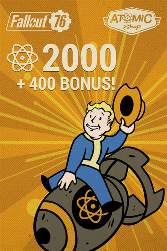 Microsoft Fallout 76: 2400 Atoms