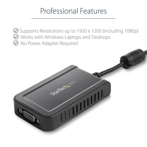 StarTech.com USB2VGAE3 USB graphics adapter