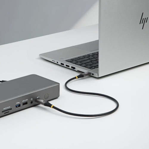 USB-C Cable StarTech.com 50cm 80Gbps 240W PD 8K 120Hz Thunderbolt 4 - CC50CM80GUSB4CABLE