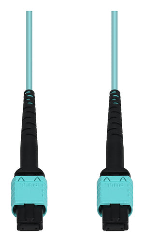 AddOn Networks 3M MPO F/F AQUA OM4 InfiniBand/fibre optic cable