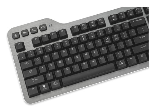 Mechanical Wired & Wireless Keyboard Kensington MK7500F QWERTY LED Aluminium Black