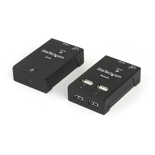 USB 2.0 4-Port Extender Over Cat5/Cat6 130ft StarTech.com