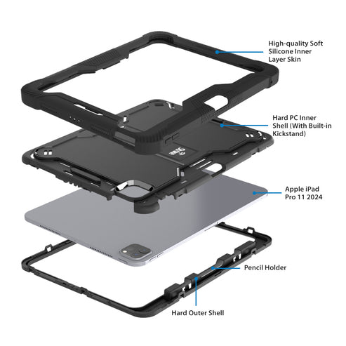 Strike Group CAS-STK APP IPAD PRO 11 2024 RGD tablet case