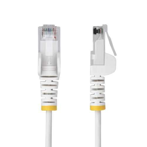 20ft Slim CAT6 Ethernet Cable Snagless UTP 100W PoE White