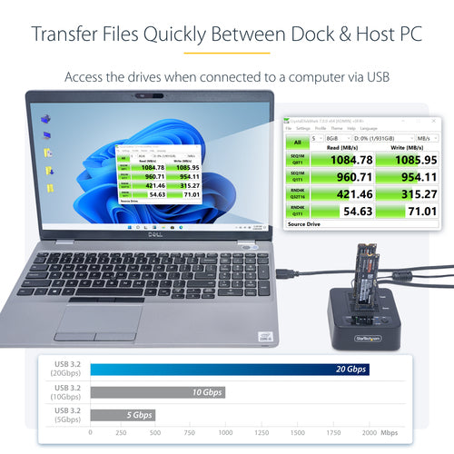 StarTech.com M2-HDD-DUPLICATOR-N1 media duplicator