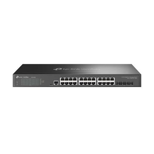 Network Switch TP-Link Omada SG3428X 24-Port Gigabit L2+ 4x SFP+ Rack Mount 1U - SG3428X