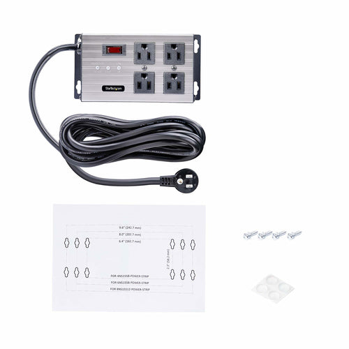 StarTech.com 4N515S8-POWER-STRIP power distribution unit (PDU)