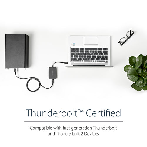 Thunderbolt 3 Adapter StarTech Thunderbolt 2 20Gbps Female to Male 0.2m