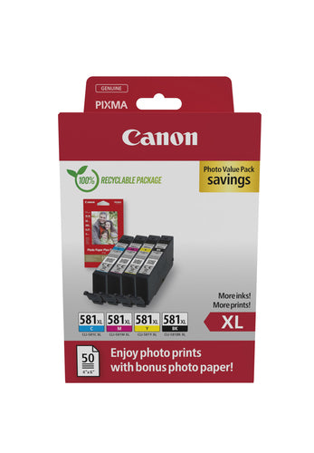 Ink Cartridge Canon 2052C006 High Yield Black Cyan Magenta Yellow 8.3ml 4 pc - 2052C006