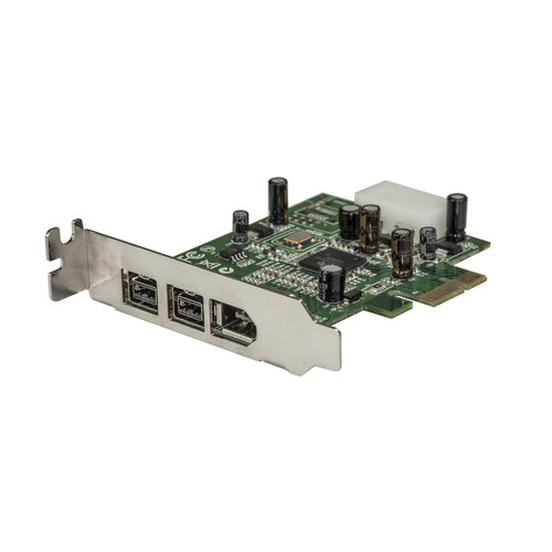 FireWire Card Adapter StarTech 3 Port PCI Express PCIe 1.1 Low Profile