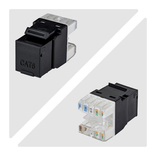 StarTech.com C6KEY110180BK24PK keystone module
