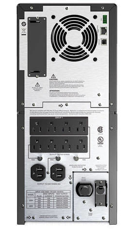Uninterruptible Power Supply APC SMT3000C 2.88 kVA 2700W Line-Interactive Sine Wave
