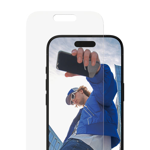 PanzerGlass ® Screen Protector iPhone 17 | iPhone 16 Pro | Classic Fit w. EasyAligner