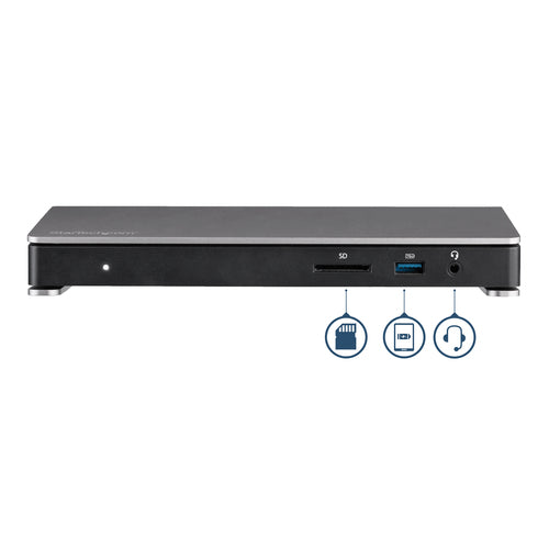 StarTech.com TB3DOCK2DPPD laptop dock/port replicator