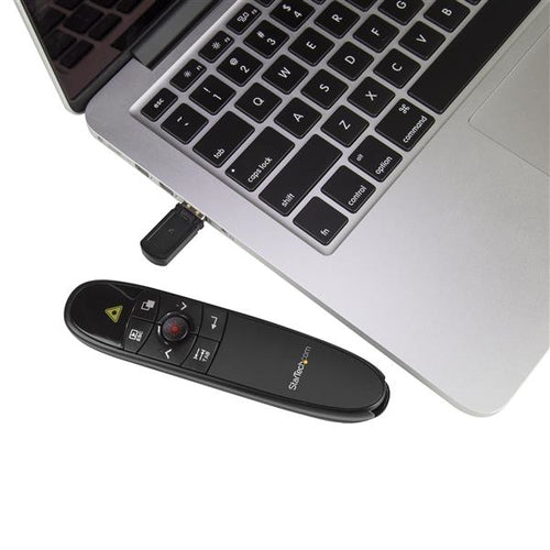 Wireless Presenter StarTech.com PRESREMOTE 90ft USB Red Laser Pointer Black