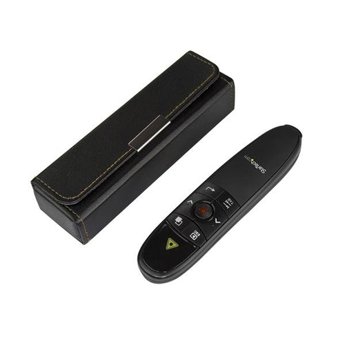Wireless Presenter StarTech.com PRESREMOTE 90ft USB Red Laser Pointer Black