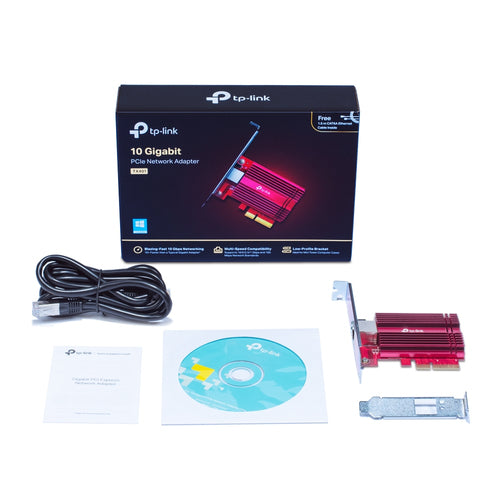 Ethernet Network Card TP-Link TX401 10Gbps PCI Express Wired