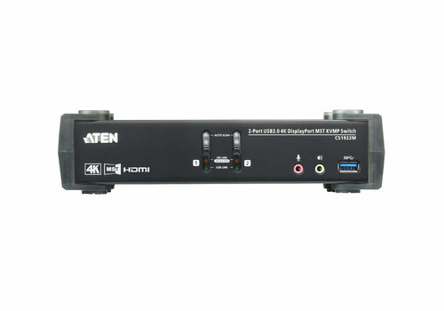 KVM Switch ATEN CS1922M 4K Ultra HD 3.44W Black