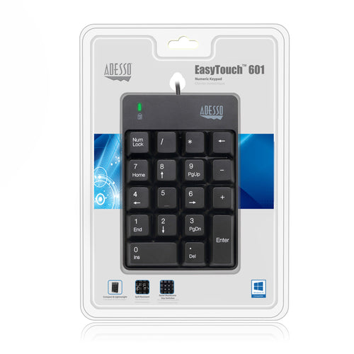 Adesso AKB-601UB numeric keypad