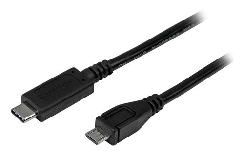 USB Cable StarTech.com USB-C to Micro-B 1m USB 2.0 0.48 Gbit/s - USB2CUB1M