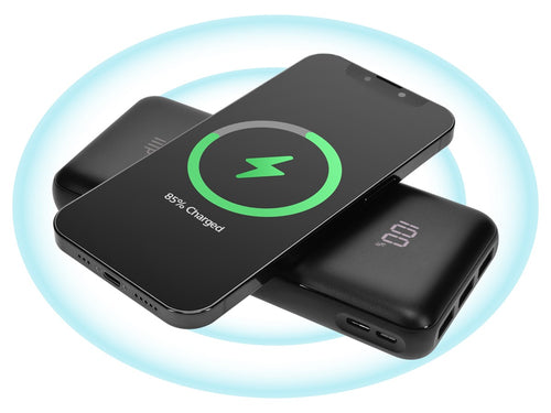 20000mAh Monoprice Wireless Power Bank Quick Charge 3.0 Black