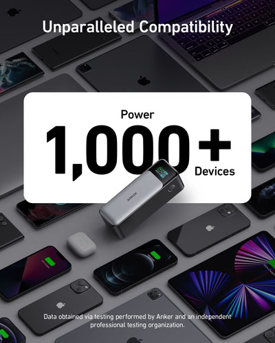 Power Bank Anker 737 24000mAh 140W Fast Charging Black Silver