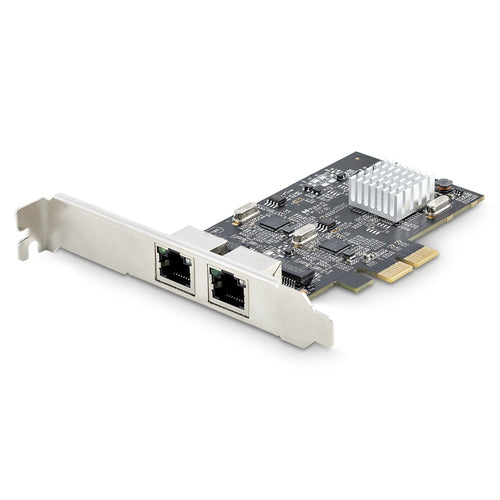2-Port 2.5Gbps NBASE-T PCIe Network Card Intel I225-V Multi-Gigabit NIC